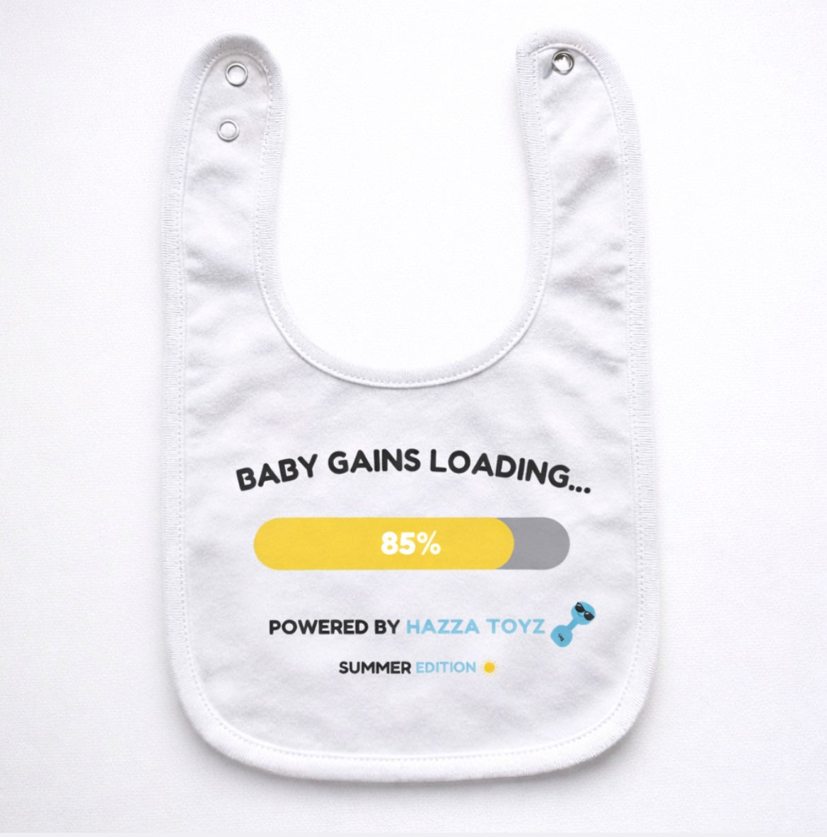 Summer Edition – Baby Gains Loading bib