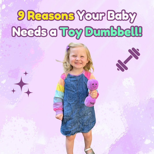 9 Reasons Why Your Baby Needs a Toy Dumbbell | Benefits of Fun & Fitness