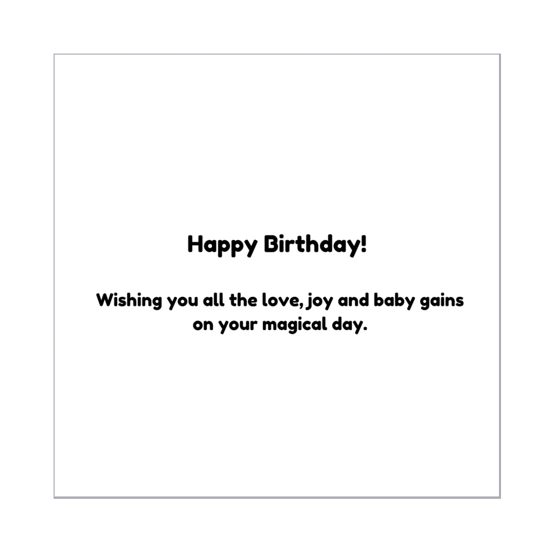 'It's Your Birthday!' Card - 6x6 Inch - Premium Matte Finish with Envelope