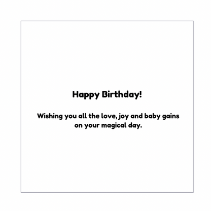 'It's Your Birthday!' Card - 6x6 Inch - Premium Matte Finish with Envelope