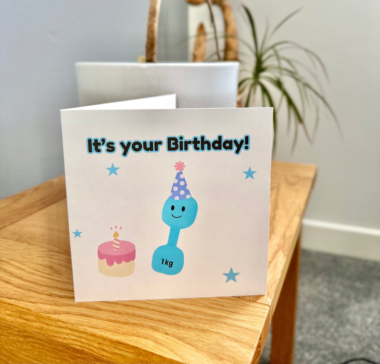 'It's Your Birthday!' Card - 6x6 Inch - Premium Matte Finish with Envelope