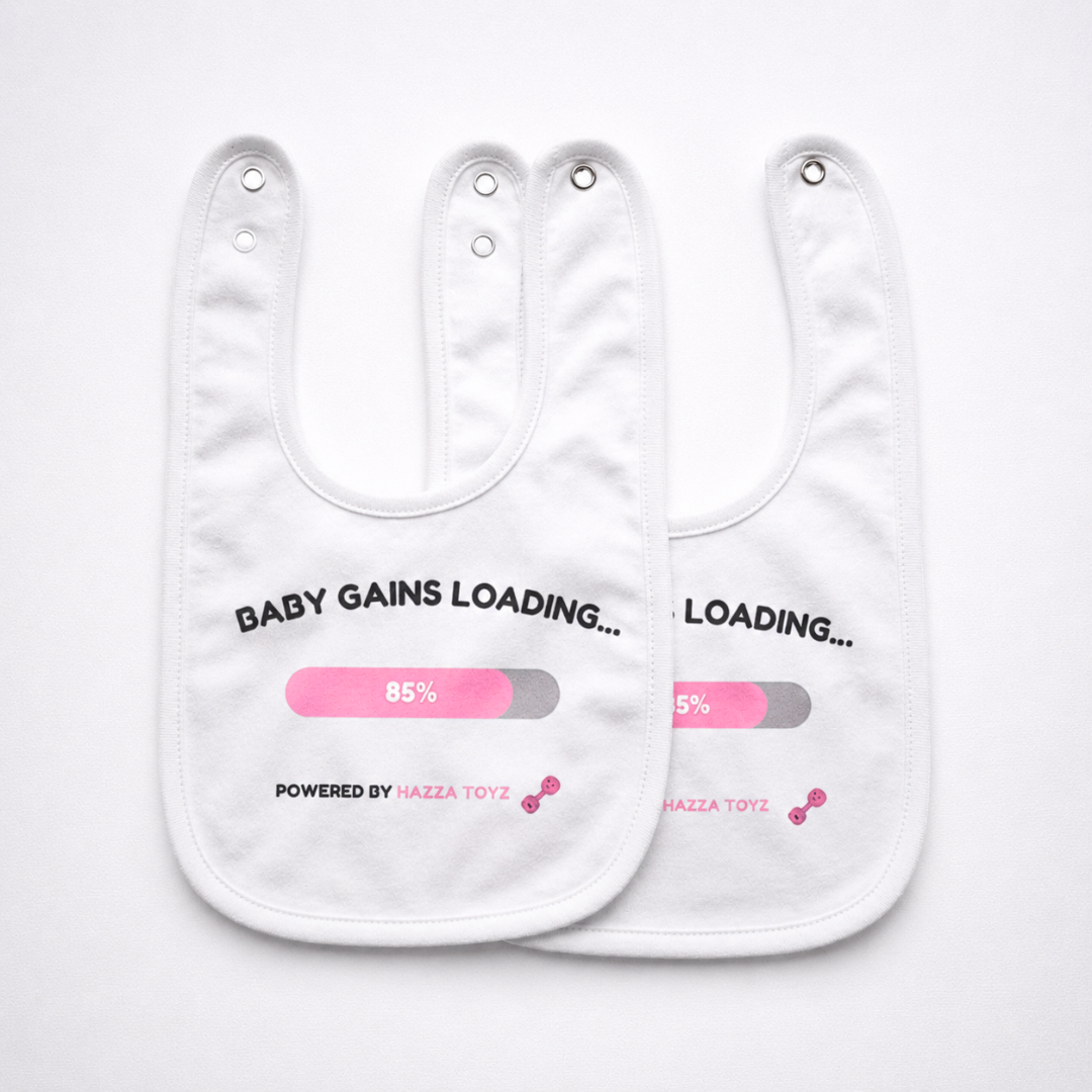 Baby Bib Double Set – Baby Gains Loading