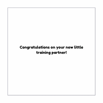 Welcome to the World' Card - 6x6 Inch - Premium Matte Finish with Envelope