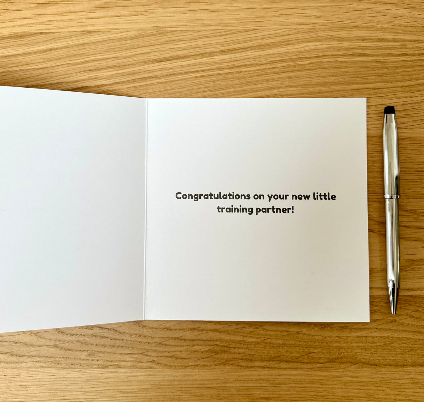 Welcome to the World' Card - 6x6 Inch - Premium Matte Finish with Envelope