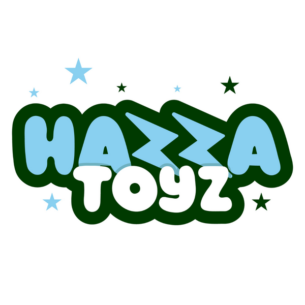 Hazza Toyz logo, representing a brand dedicated to providing high-quality, educational, and fun toys for toddlers.