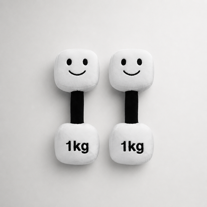 Lil Lifter Original – Plush Toy Dumbbell